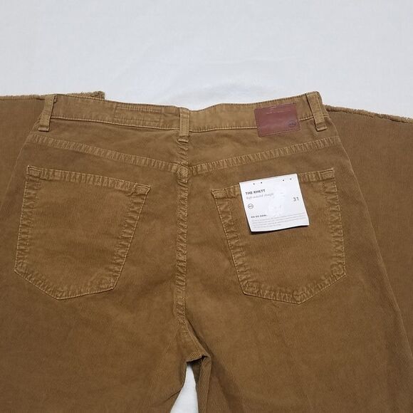 AG the rhett corduroy cropped jeans - Picture 9 of 14